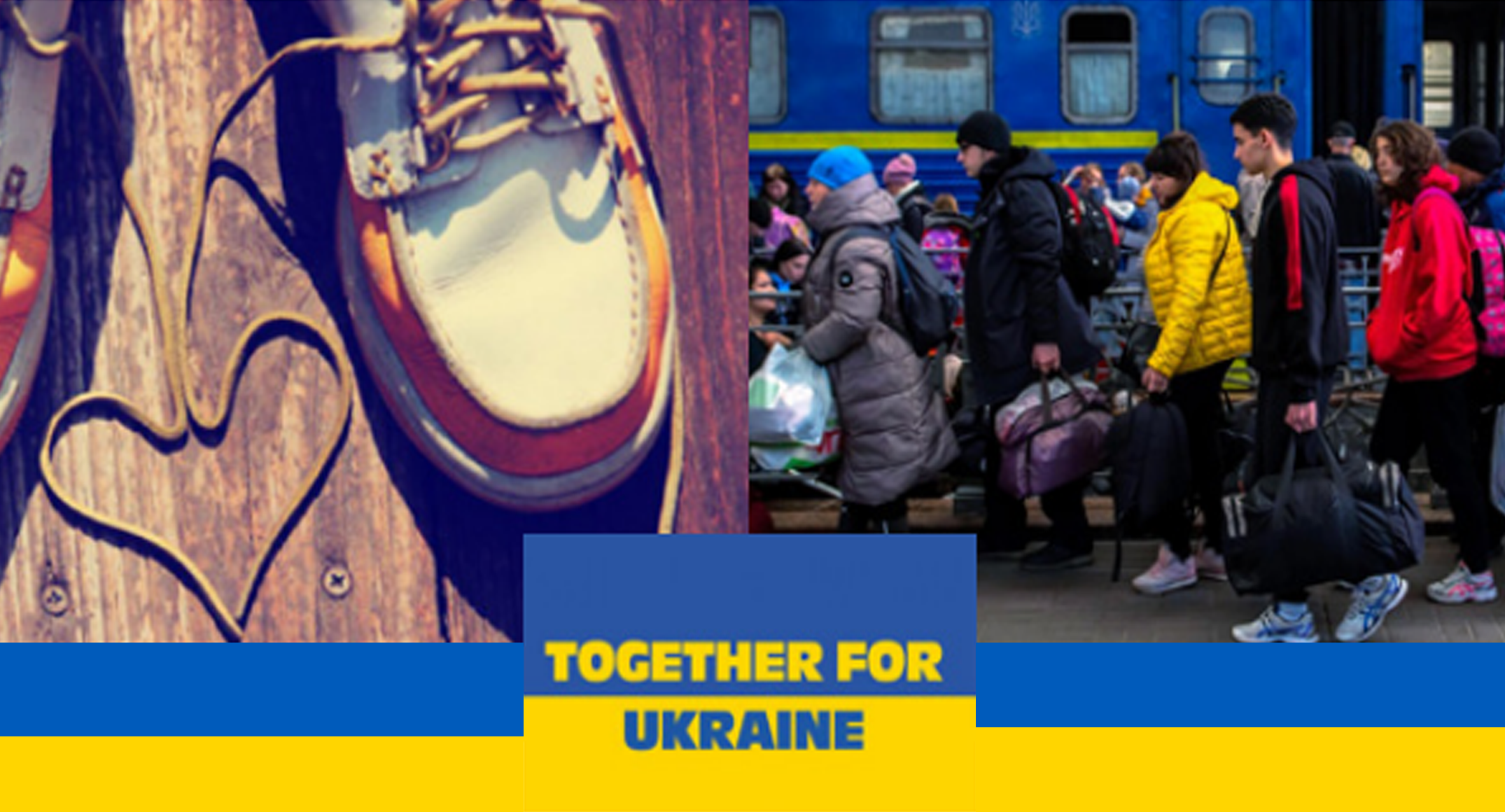 INZAMELINGSACTIE: 'Together for Ukraine'