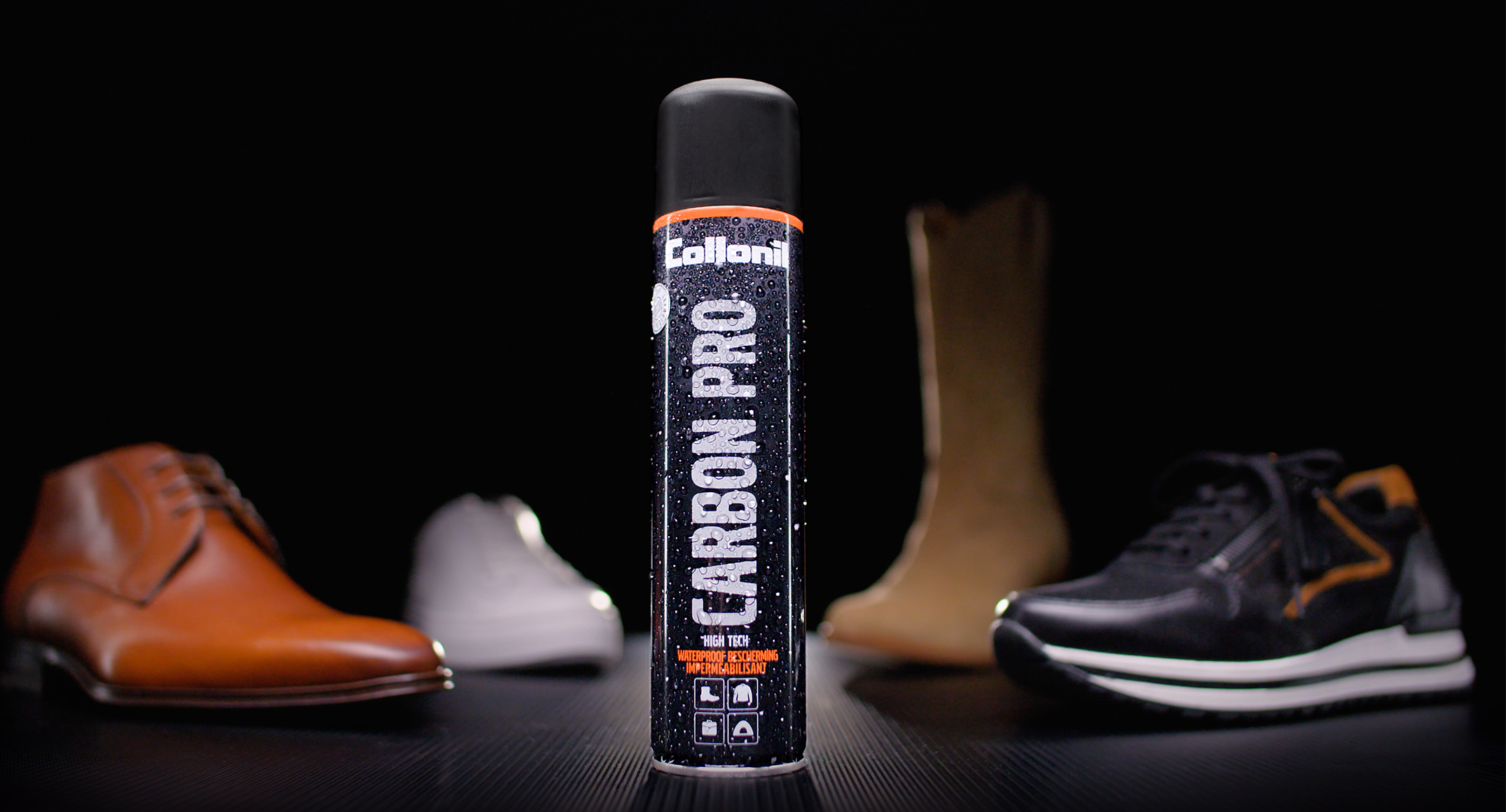 Collonil houdt schoenen duurzaam met de Carbon Pro spray! 