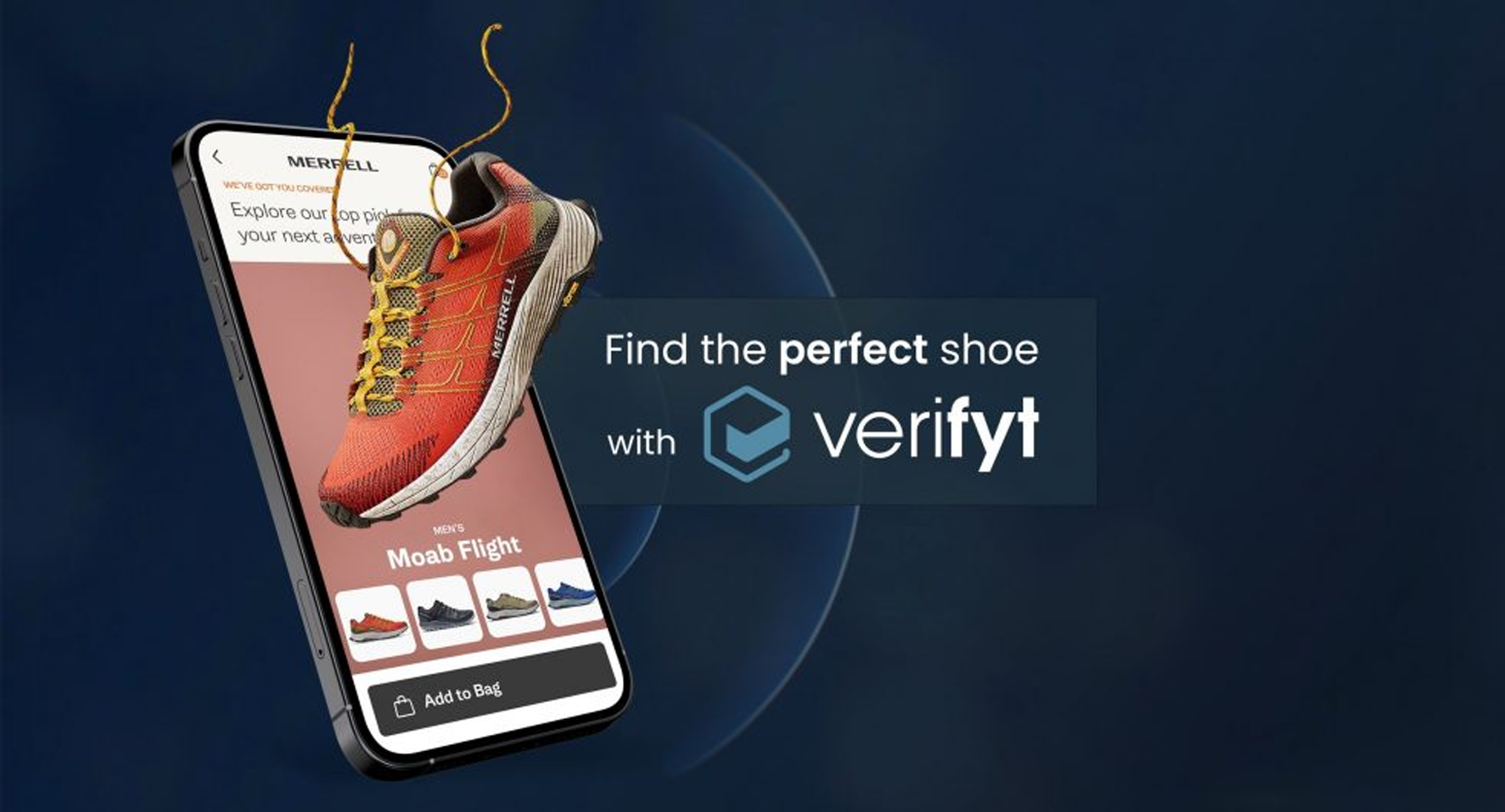 Merrell lanceert beta versie van schoenenadviseur app