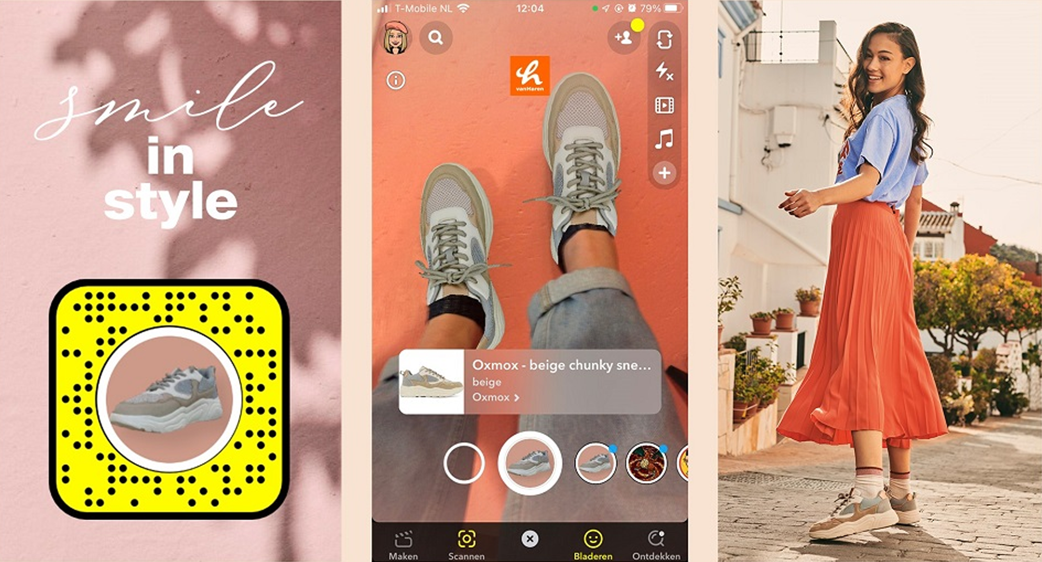 NIEUW: vanHaren heeft een Shoppable Snapchat lens 