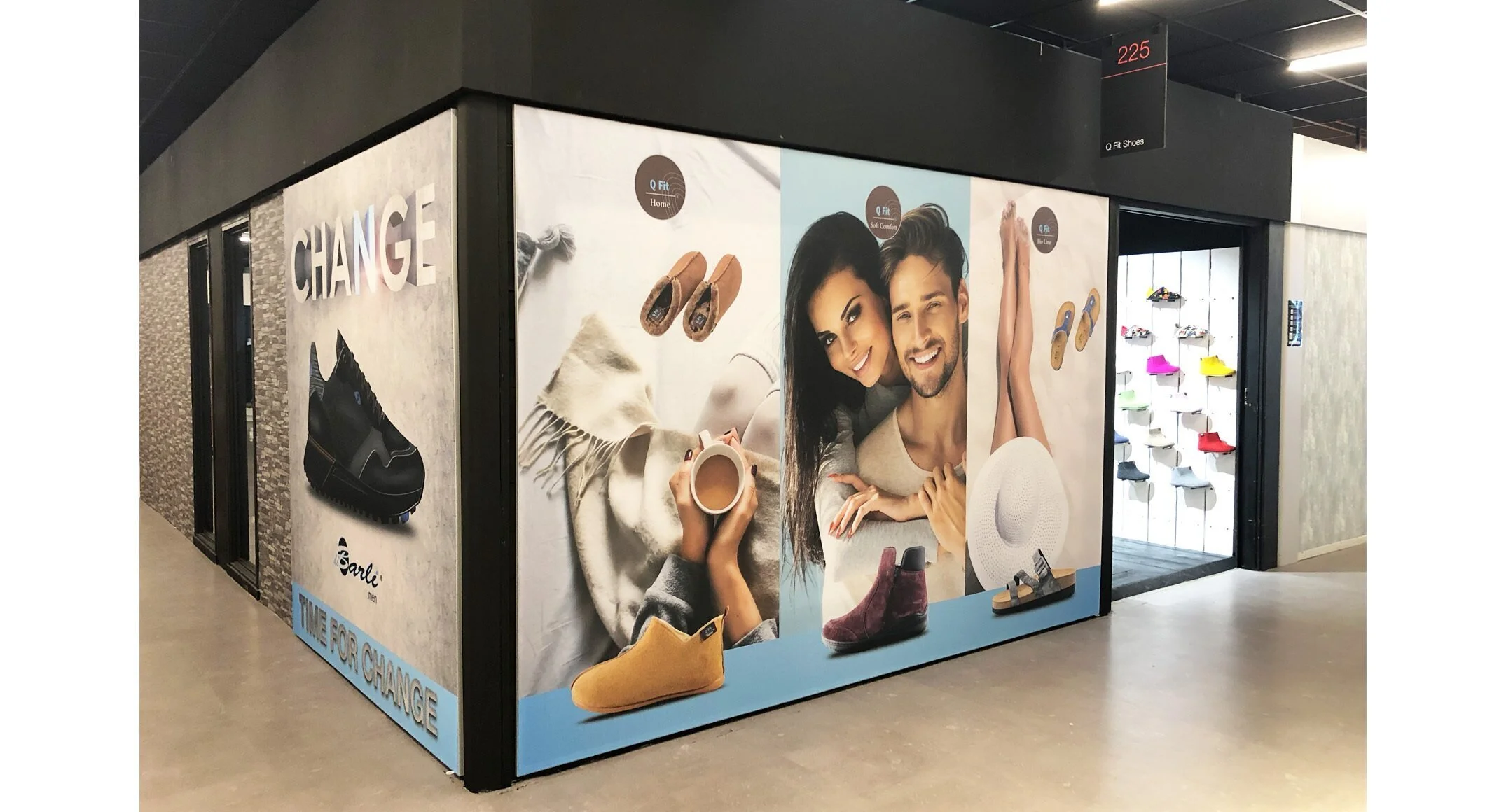 Q fit vindt haar weg naar de consument CAST showroom